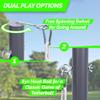 STERLING Sports Heavy Duty Tetherball Set with Pole, Ball & Rope | PawPlay Outdoor Backyard Game for Kids, Family & Dogs | 8'10" Rust-Resistant Galvanized Steel Tether Ball Set view 3