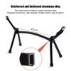 WDFYJ Extra-Wide Camping Cot, Upgrade Sturdy Camping Bed, Cots for Sleeping Support 120kg, with Carry Bag Ultralight Backpacking Cot view 4