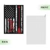 SIYTUAU Archery and USA Flag Golf Towel 16 x 24 Inch Golf Towels for Golf Bags with Carabiner Clip Polyester Golf Towel Golf Accessories for Men Women view 2