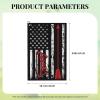 SIYTUAU Archery and USA Flag Golf Towel 16 x 24 Inch Golf Towels for Golf Bags with Carabiner Clip Polyester Golf Towel Golf Accessories for Men Women view 3