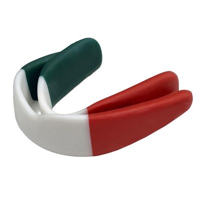 Custom Fit Sports Mouthguard Boil and Bite Mouth Guard for Boxing, MMA & More, Easy Mold, Adjustable Length, Includes Storage Case, Mexico
