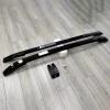 2Pcs Fits for Ranger 2023 2024 Aluminum Top Side Rail Bar Roof Rail Rack Black Crossbar view 3