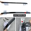 2Pcs Fits for Ranger 2023 2024 Aluminum Top Side Rail Bar Roof Rail Rack Black Crossbar view 4