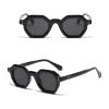 HYffUUOP Eyewear Light Eyewear Frames Fashion Rivets Eyeglass Frames Creative Polygonal Leopard Optical Glasses Frames Portable Eyeglasses view 3