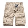 Relaxed Fit Cargo Shorts for Men Multi Pocket Casual Cotton Work Shorts Outdoor Straight Cargo Lounge Shorts (Apricot,36) view 3