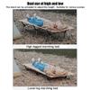 WDFYJ Camping Cot,Outdoors Camping Cot, Supports 300 lbs Sleeping Bed Folding Steel Frame Portable with Carry Bag(Beige) view 3