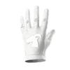HIGHLIGHT FACTORY ATL G.O.A.T. Silhouette You Got Mossed/Ultra Grip Football Gloves (White, Adult XX-Large) view 2