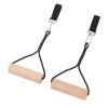 Topyond Wooden Gymnastic Rings Beech Wood Portable Pull Up Handles Arm Strength Trainer with Storage Bag for Fitness Enthusiasts and Outdoor Workouts view 2