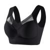 4 Pack Sports Bras for Women No Underwire Comfort Seamless Plus Size Bras Full Coverage High Support Wireless Bars view 2