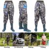 KPHYMOD PVC Waterproof Fishing Hip Wader with Pocket, Mens Womens Waders with Boots Waterproof, Hip Boot for Outdoor Sports(6) view 4