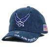 CHL Trading US AIR Force Hat USAF Officially Licensed Veteran Military Baseball Cap (US, Alpha, Large, Air Force 10 - Washed Blue) view 1