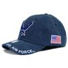 CHL Trading US AIR Force Hat USAF Officially Licensed Veteran Military Baseball Cap (US, Alpha, Large, Air Force 10 - Washed Blue) view 4
