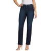 Gloria Vanderbilt Ladies Amanda Stretch Denim Jeans for Women, Tapered Womens Pants, Mom Jeans, Ladies Pants - Portland Wash 6 Long view 1