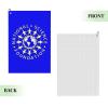 SIYTUAU Flag of The National Science Foundation Golf Towel 16 x 24 Inch Golf Towels for Golf Bags with Carabiner Clip Polyester Golf Towel Golf Accessories for Men Women view 2