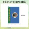 SIYTUAU Flag of Los Angeles County, California Golf Towel 16 x 24 Inch Golf Towels for Golf Bags with Carabiner Clip Polyester Golf Towel Golf Accessories for Men Women view 3