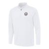 Antigua Men's White Pittsburgh Steelers Reprocess Quarter-Zip Top view 1