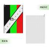 SIYTUAU Flag of Egbe OMO Yoruba Golf Towel 16 x 24 Inch Golf Towels for Golf Bags with Carabiner Clip Polyester Golf Towel Golf Accessories for Men Women view 2
