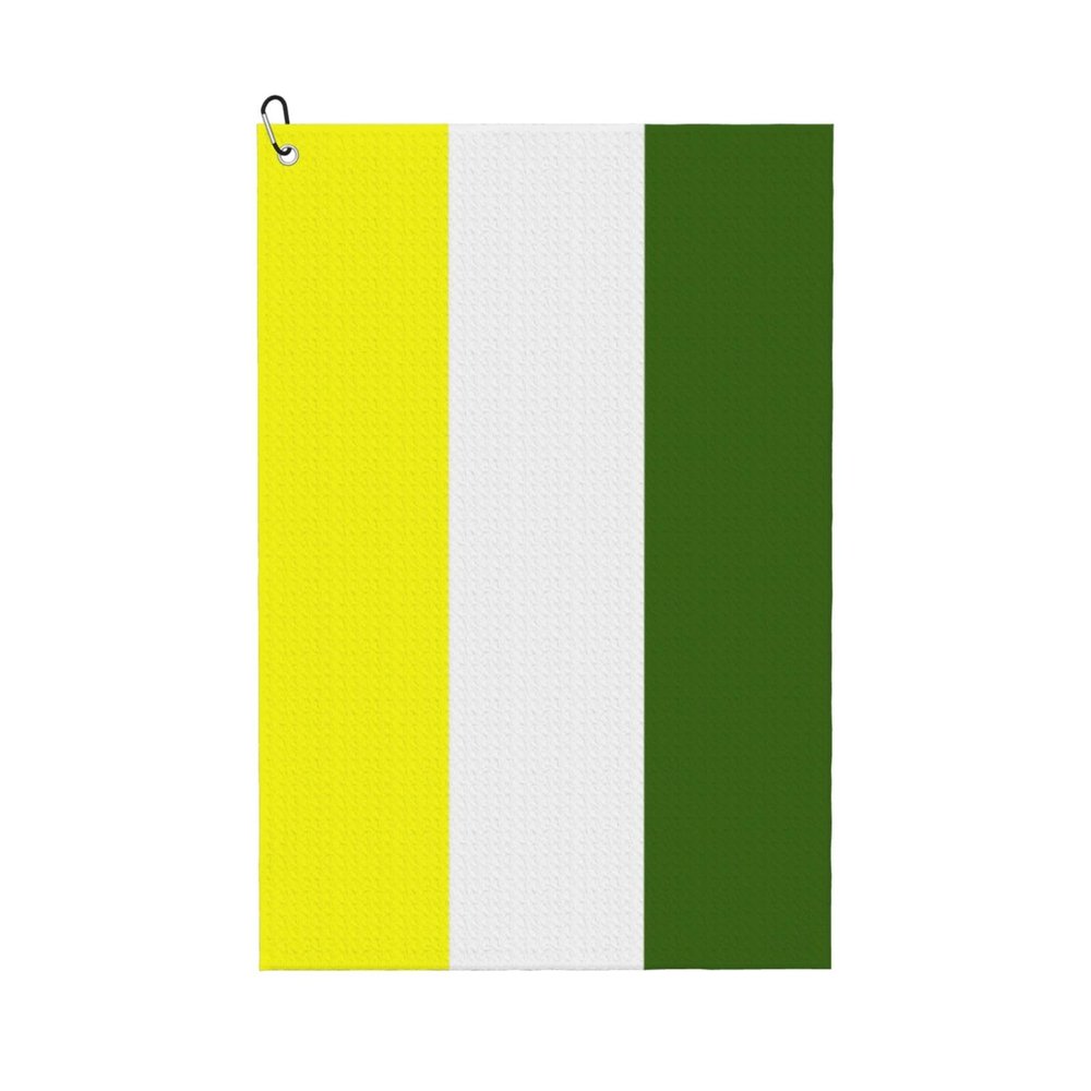 SIYTUAU Ethnic Persian Flag Golf Towel 16 x 24 Inch Golf Towels for Golf Bags with Carabiner Clip Polyester Golf Towel Golf Accessories for Men Women