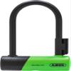 ABUS U-Lock 410K Ultra for Bicycle and e-Scooter - Handy and Robust Bicycle Lock with Practical Holder for Transport on The Bicycle - Bicycle Accessories - Variant 150HB140, Green + Cobra 10/120 view 1