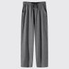 Dempiire Star Boy Sweatpants Open Bottom Straight Leg Casual Loose Fit Running Athletic Pants with Pockets House 6 (Grey, L) view 2