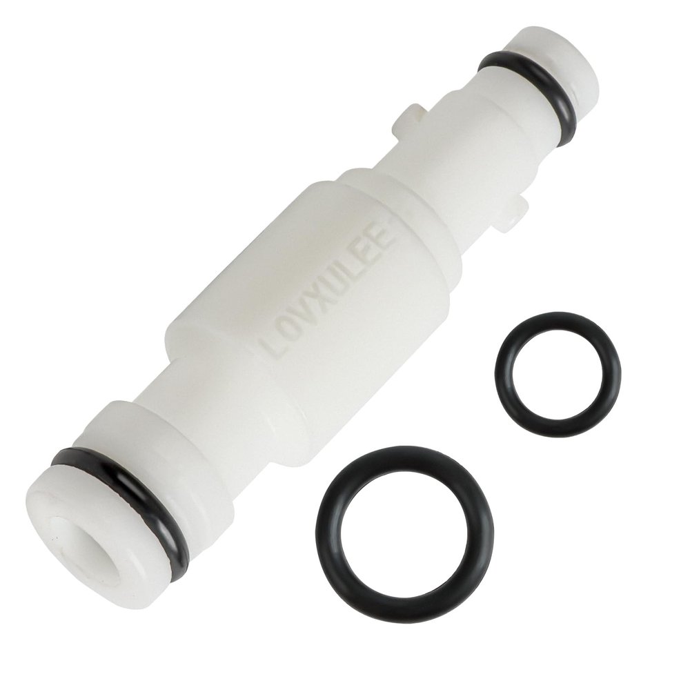 Flush Port Quick Connect Fitting for Yamaha WaveRunner&Sport Jet Boat,Flush Kit for WaveRunner,Flush Hose Adapter Kit for Yamaha PWC Boats(Compatiable with Full Series for FX/FXHO/SVHO/EX/VX/VXHO/GP