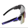 Calabria Overhead Slam Black/Blue Mirror Pickleball Sunglasses for Women Pickleball Glasses for Men Racquetball Protective Eyewear Outdoor Sunglasses Men Sport Golf Volleyball Squash Cricket Glasses view 3