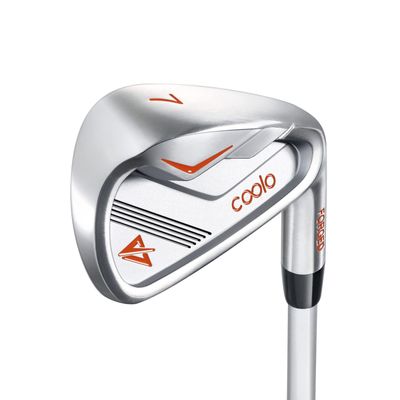 COOLO Graphite Golf Irons, Provide More Speed and Control, Beginner/High Handicap/Seniors/Ladies, Reduced Strain on Elbows and Wrists, Right&Left Handed(Men, #4, Right)