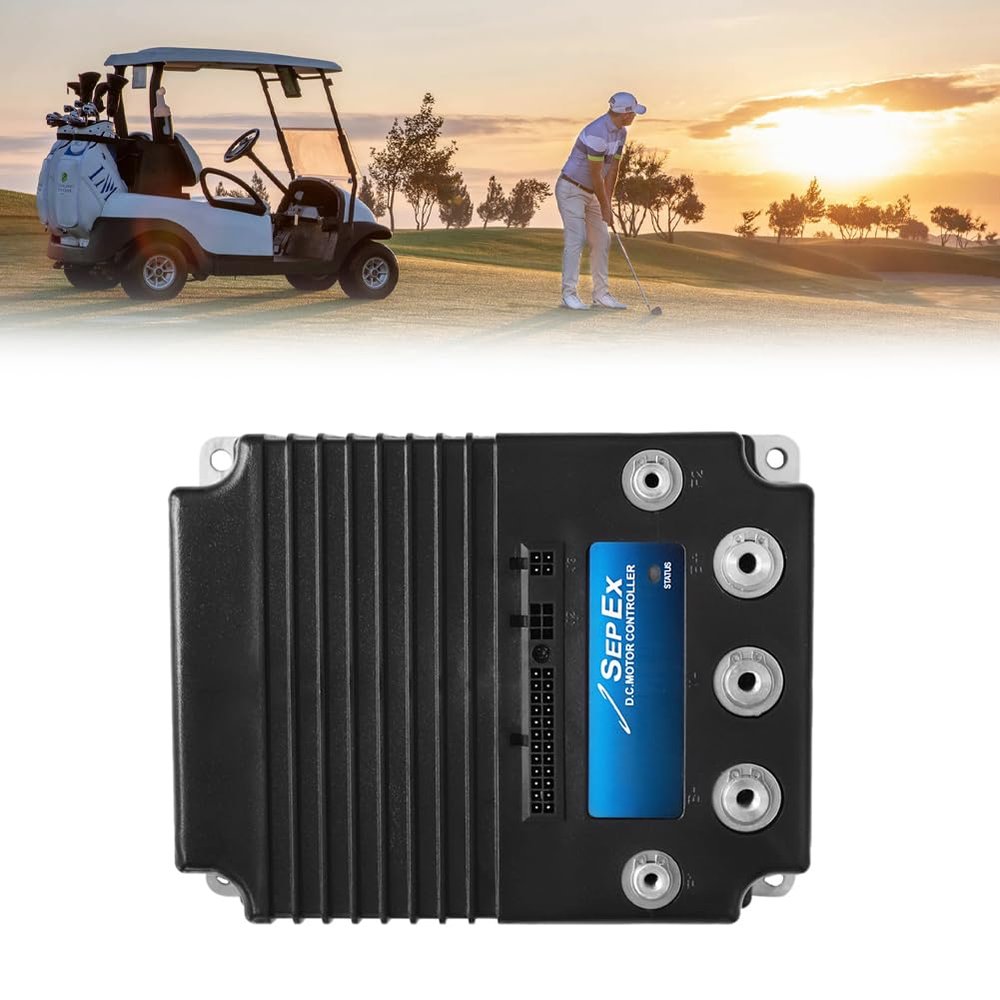 1268-5403 Speed Motor Controller, 48V 400A Golf Cart Controller for 2016+ Star EV Classic 48-2, 48-4, 48-6, Sport 2+2 4+2, Sport XPR, Compatible with Curtis, 0-5K, 2CN090