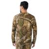 Indera Men's Realtree APX Pattern Camo Long Sleeve Thermal Base Layer Crewneck T-Shirt, Realtree APX Pattern, X-Large view 2