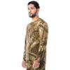 Indera Men's Realtree APX Pattern Camo Long Sleeve Thermal Base Layer Crewneck T-Shirt, Realtree APX Pattern, X-Large view 4