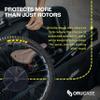 Orucase Disc Rotor Protector  Travel Disc Rotor Guard for Road, Gravel Bikes  Protects 140160mm Rotors from Bending During Transport view 3