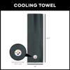 Northwest NFL Pittsburgh Steelers Cooling Towel, 12" x 40", Charcoal view 4