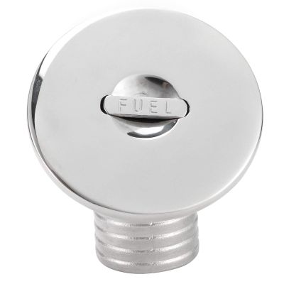 60 Boat Water Deck Filler and Fuel Deck Fill Marine Hardware with Keyless 38mm, Stainless Steel Construction for Long Lasting Use in Saltwater, Installation