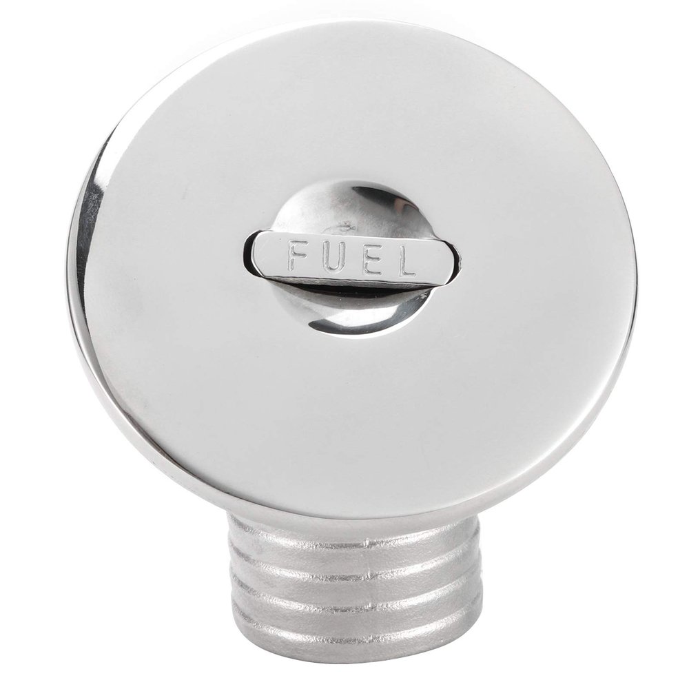 60 Boat Water Deck Filler and Fuel Deck Fill Marine Hardware with Keyless 38mm, Stainless Steel Construction for Long Lasting Use in Saltwater, Installation