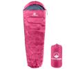 Mummy Sleeping Bag - Adult Cold Weather Sleeping Bag Rated to 25F - Waterproof with Drawstring Hood - Camping Equipment by Wakeman Outdoors (Pink) view 1