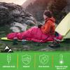 Mummy Sleeping Bag - Adult Cold Weather Sleeping Bag Rated to 25F - Waterproof with Drawstring Hood - Camping Equipment by Wakeman Outdoors (Pink) view 3