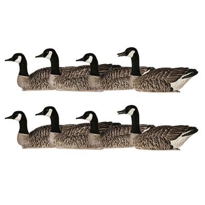 Avian X Topflight Honker Floaters with True to Life Postures and Weight Forward Swim Keel for Hunting Use, Outdoor Sports, and Recreation, 8 Pack