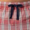 IZOD Men's Short Sleeve Jersey Top and Printed Pants Pajama Sleep Set, Red/Red Plaid, Small view 4