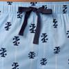 IZOD Men's Short Sleeve Jersey Top and Printed Pants Pajama Sleep Set, Navy/Blue Logo, XX-Large view 4
