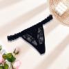 UIASKOWP Personalized Thong With Special Word Funny Custom Underwear Thong Low Rise Sexy G-String for Women view 2