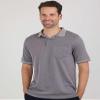 3 Pack: Men's Jersey Pocket Quick Dry Fit Polo Shirt Men Mens Tshirts Button Tee Short Sleeve Golf Tennis Clothing Active Wear Athletic Performance Tech Sports Essentials Casual T Shirts- Set 3, XL view 2