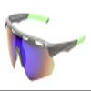 Calabria Double Bounce Grey/Green Mirror Pickleball Sunglasses for Women Polarized Pickleball Glasses for Men Racquetball Protective Eyewear Outdoor Sunglasses Men Sport Squash Tennis Cricket Glasses view 1