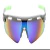 Calabria Double Bounce Grey/Green Mirror Pickleball Sunglasses for Women Polarized Pickleball Glasses for Men Racquetball Protective Eyewear Outdoor Sunglasses Men Sport Squash Tennis Cricket Glasses view 2