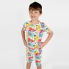 Bellabu Bear Kids Shorts Set for Boys & Girls, Matching Family Pajamas, Rayon from Bamboo (as1, age, 7_years, 8_years, Comic Hero) view 3