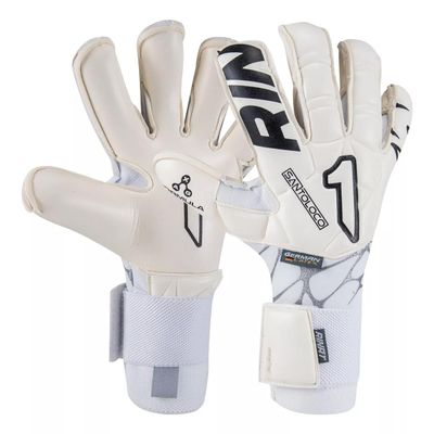 Rinat SantoLoco Alpha-Pro Goalkeeper Glove (White, 6)