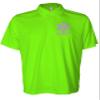EMT Polo in Safety Green with Silver/Reflective Design, Performance Polo w/Moisture Wicking Technology view 1
