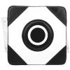 Nurnesy PU Wall Punch Boxing Bag Target Wall Fighting Pad Training Bag for Taekowndo (Black and White) view 3