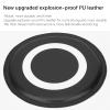 Nurnesy PU Wall Punch Boxing Bag Target Wall Fighting Pad Training Bag for Taekowndo (Black and White) view 4
