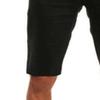 QOAAIE 2 Pack Men's Linen Shorts Casual Drawstring Summer Beach Shorts Loose Fit Athletic Gym Golf Shorts with Pockets (Black/Grey2,Medium) view 4