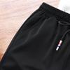 QOAAIE 2 Pack Men's Running Shorts Elastic Waist Workout Gym Shorts with Pockets Lightweight Casual Summer Beach Shorts (Apricot/Grey,XX-Large) view 4